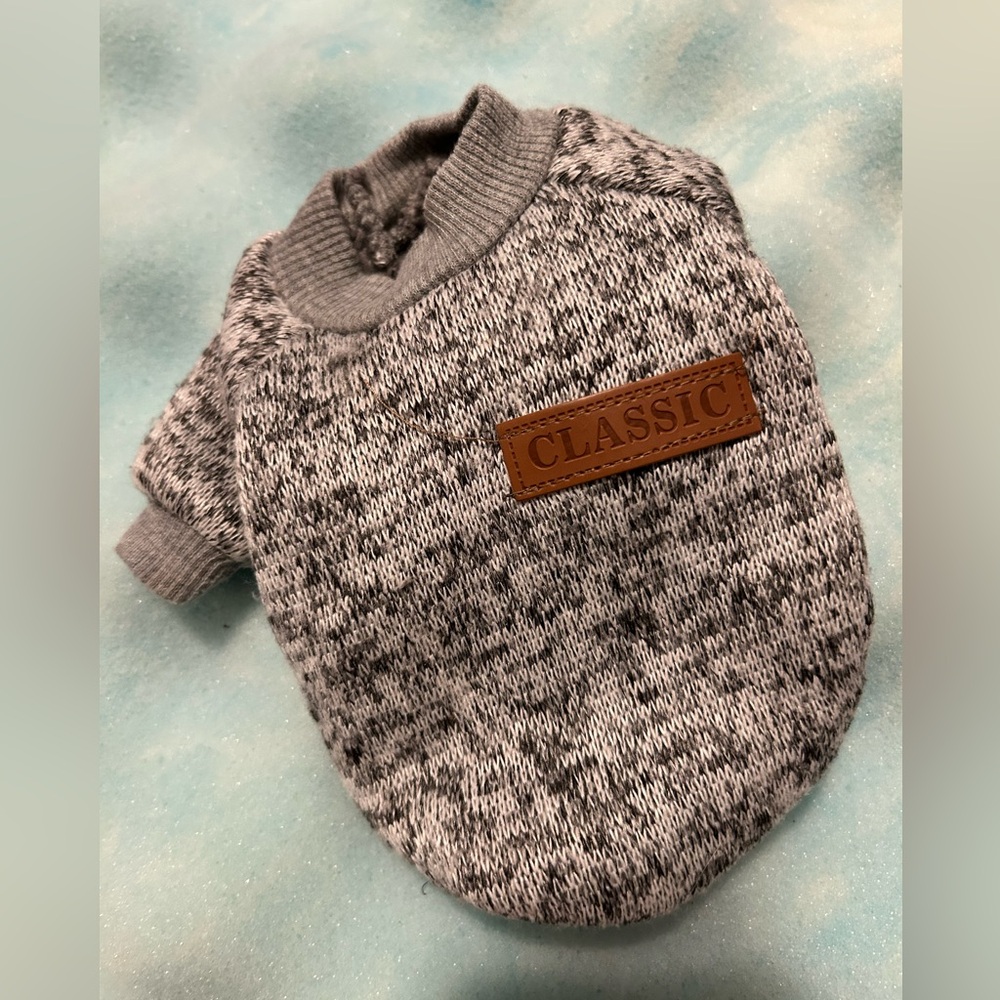 xxs dog sweater for up to 5lbs